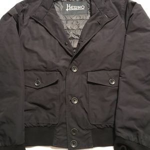 HERNO Men’s Lightweight Waterproof Coat Jacket